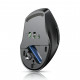 Мышь | UGREEN MU101 Ergonomic | цвет: чёрный | 2.4 ГГц + Bluetooth | бесшумная