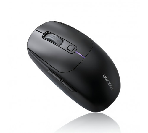 Мышь | UGREEN MU103 Gaming | цвет: чёрный | 2.4 ГГц + Bluetooth + USB | ультралёгкая
