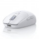 Мышь | UGREEN MU103 Gaming | цвет: белый | 2.4 ГГц + Bluetooth + USB | ультралёгкая