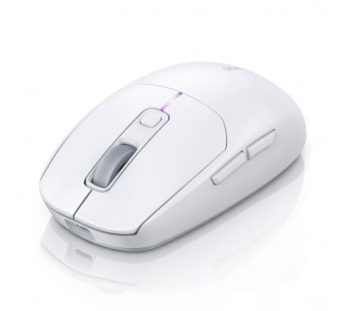 Мышь | UGREEN MU103 Gaming | цвет: белый | 2.4 ГГц + Bluetooth + USB | ультралёгкая