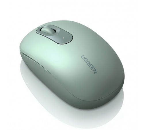 Мышь | UGREEN MU105 | цвет: зелёный | 2.4 ГГц | бесшумная