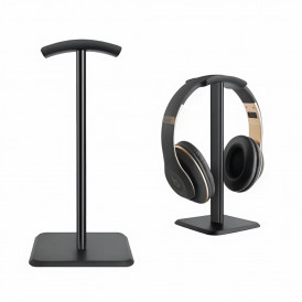 Подставка держатель для наушников, чёрный