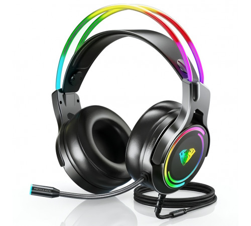 Наушники AULA S506, игровые, проводные USB