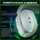 Наушники | Attack Shark L80 Pro ◇ белый | 2.4 ГГц + Bluetooth + AUX + USB + Type-C