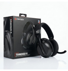 Наушники FANTECH Tamago II чёрные, игровые, беспроводные