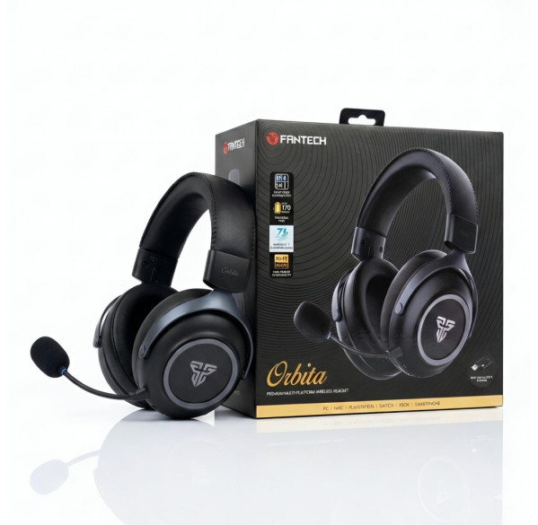 Наушники FANTECH Orbita 2026, игровые, беспроводные, премиум класс