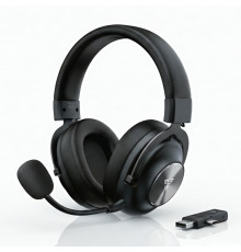 Наушники FANTECH Stellar чёрные, игровые, беспроводные