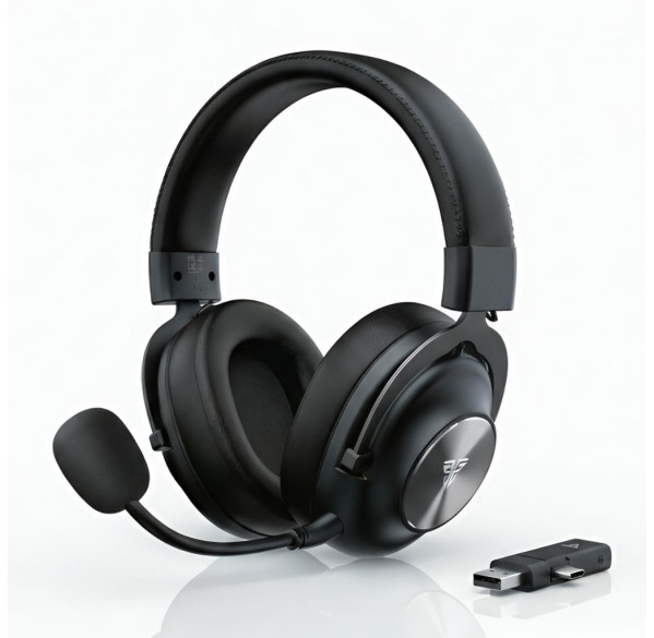 Наушники FANTECH Stellar чёрные, игровые, беспроводные