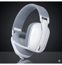 Наушники FANTECH Studio PRO белые, игровые, беспроводные