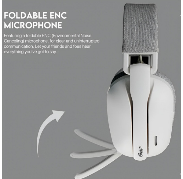 Наушники FANTECH Studio PRO белые, игровые, беспроводные