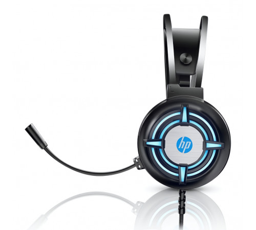 Наушники HP H120 Stereo Gaming, игровые, проводные USB