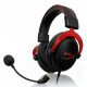 Наушники HyperX Cloud II, чёрно-красный | USB, AUX | игровые, проводные
