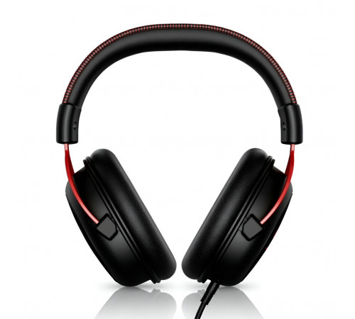 Наушники HyperX Cloud II, чёрно-красный | USB, AUX | игровые, проводные
