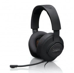 Наушники JBL Quantum 100 M2, чёрный | AUX | игровые, проводные