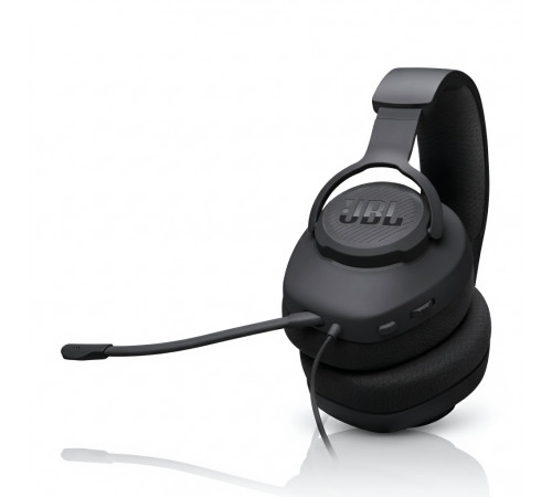 Наушники JBL Quantum 100 M2, чёрный | AUX | игровые, проводные