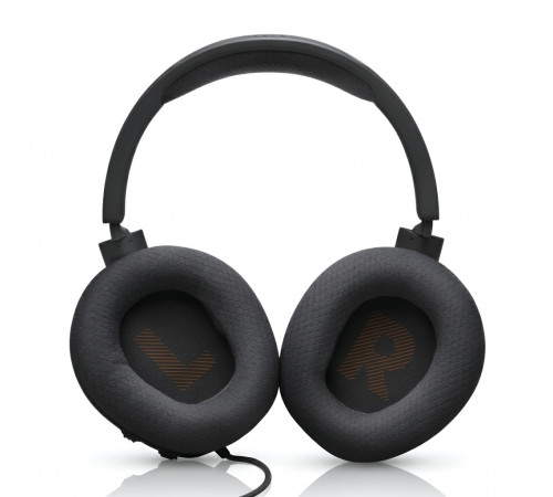 Наушники JBL Quantum 100 M2, чёрный | AUX | игровые, проводные