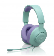 Наушники JBL Quantum 100 M2, сине-зелёный | AUX | игровые, проводные
