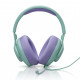 Наушники JBL Quantum 100 M2, сине-зелёный | AUX | игровые, проводные