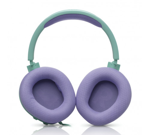 Наушники JBL Quantum 100 M2, сине-зелёный | AUX | игровые, проводные