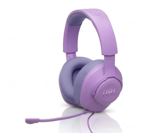 Наушники JBL Quantum 100 M2, фиолетовый | AUX | игровые, проводные