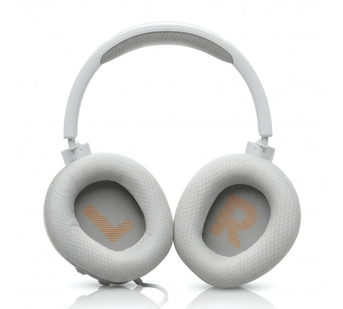 Наушники JBL Quantum 100 M2, белый | AUX | игровые, проводные