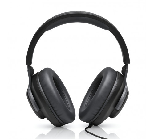 Наушники JBL Quantum 100, чёрный | AUX | игровые, проводные