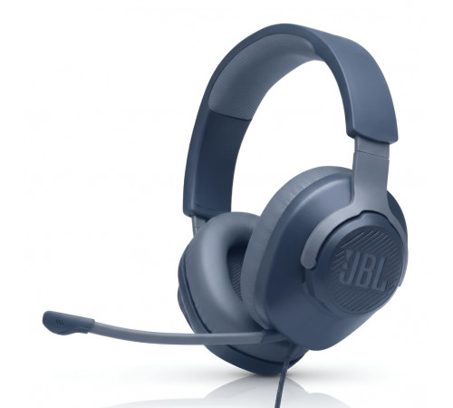 Наушники JBL Quantum 100, синий | AUX | игровые, проводные
