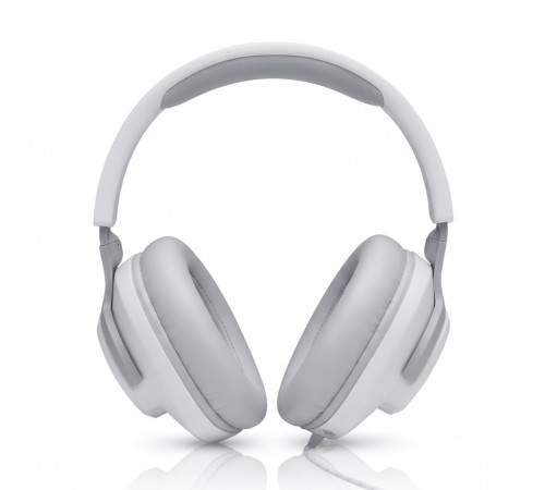Наушники JBL Quantum 100, белый | AUX | игровые, проводные
