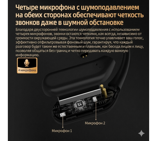 Беспроводные Bluetooth адаптеры для IEM наушников KZ AN01 (TWS-гарнитура)