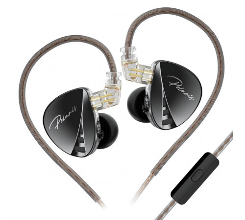 Наушники KZ CCA Polaris с микрофоном, внутриканальные IEM, игровые 