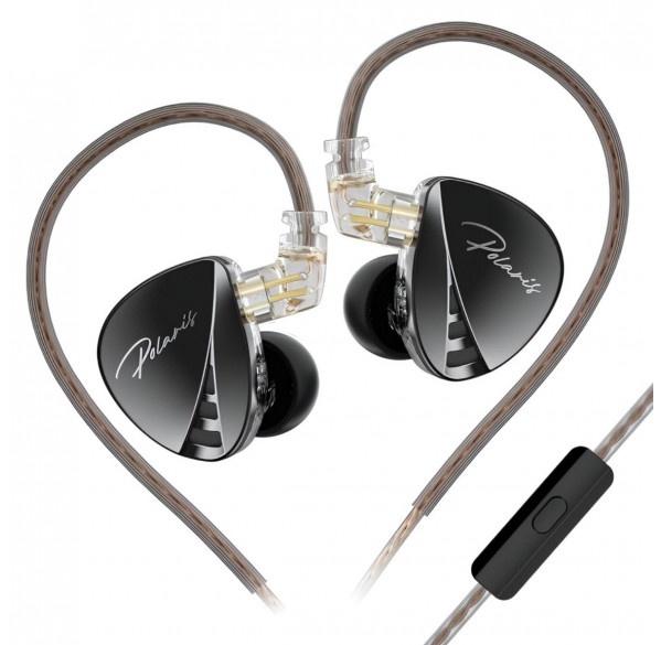Наушники KZ CCA Polaris с микрофоном, внутриканальные IEM, игровые 