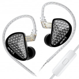 Наушники KZ AS16 Pro X с микрофоном, внутриканальные IEM, игровые 
