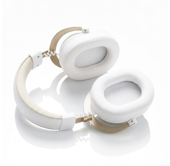 Наушники MCHOSE V9 Turbo+ с зарядной станцией, бело-золотой, игровые, беспроводные 