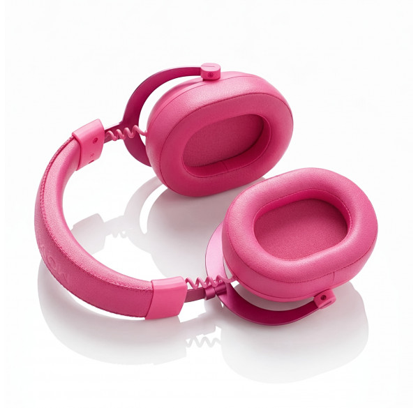 Наушники MCHOSE V9 Turbo+ с зарядной станцией, ягодно-красный, игровые, беспроводные 