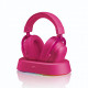 Наушники MCHOSE V9 Turbo+ с зарядной станцией, ягодно-красный, игровые, беспроводные 