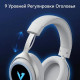 Наушники | MCHOSE X9 ◇ белый | 2.4 ГГц + Bluetooth + USB + AUX