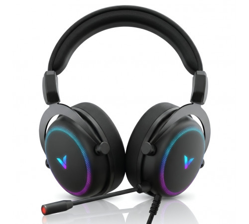 Наушники Rapoo VH300S, чёрный | игровые, проводные USB