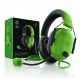 Наушники Razer Blackshark v2 X зелёные, игровые, проводные