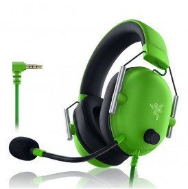 Наушники Razer Blackshark v2 X, зелёный | AUX | игровые, проводные