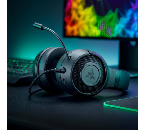 Наушники Razer Kraken X, чёрный | AUX | игровые, проводные