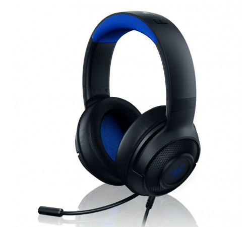 Наушники Razer Kraken X Console Edition, чёрно-синий | AUX | игровые, проводные