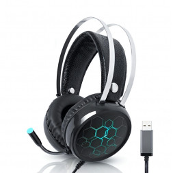 Наушники Super Bass X1 (игровые, проводные USB)