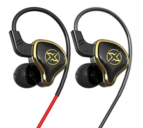 Наушники UT-01 (внутриканальные IEM капли, игровые) кабель 2.5 м.