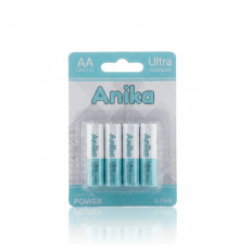 Батарейки Anika Ultra AA | Пальчиковые | Набор 4 шт.