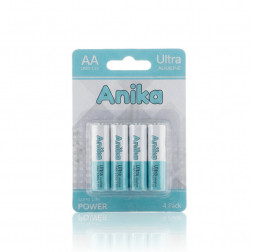 Батарейки Anika Ultra AA | Пальчиковые | Набор 4 шт.