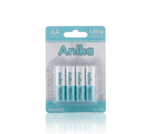 Батарейки Anika Ultra AA | Пальчиковые | Набор 4 шт.