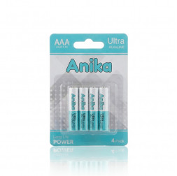 Батарейки Anika Ultra AAA | Мизинчиковые | Набор 4 шт.