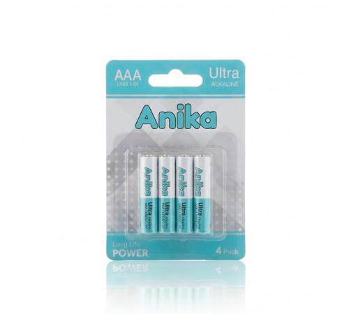 Батарейки Anika Ultra AAA | Мизинчиковые | Набор 4 шт.