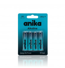 Батарейки Anika Ultra Plus AA | Пальчиковые | Набор 4 шт.