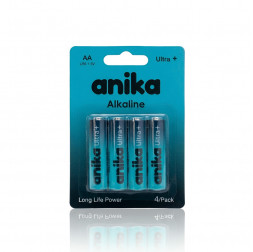 Батарейки Anika Ultra Plus AA | Пальчиковые | Набор 4 шт.